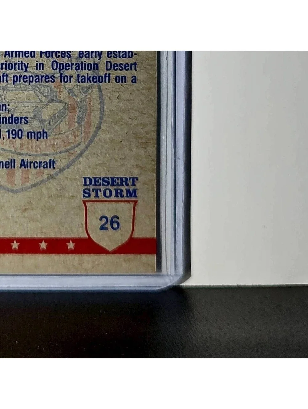 Ready for Takeoff 1991 Topps Desert Storm #26 Card